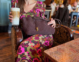 The Mia Genuine Suede Tote bag