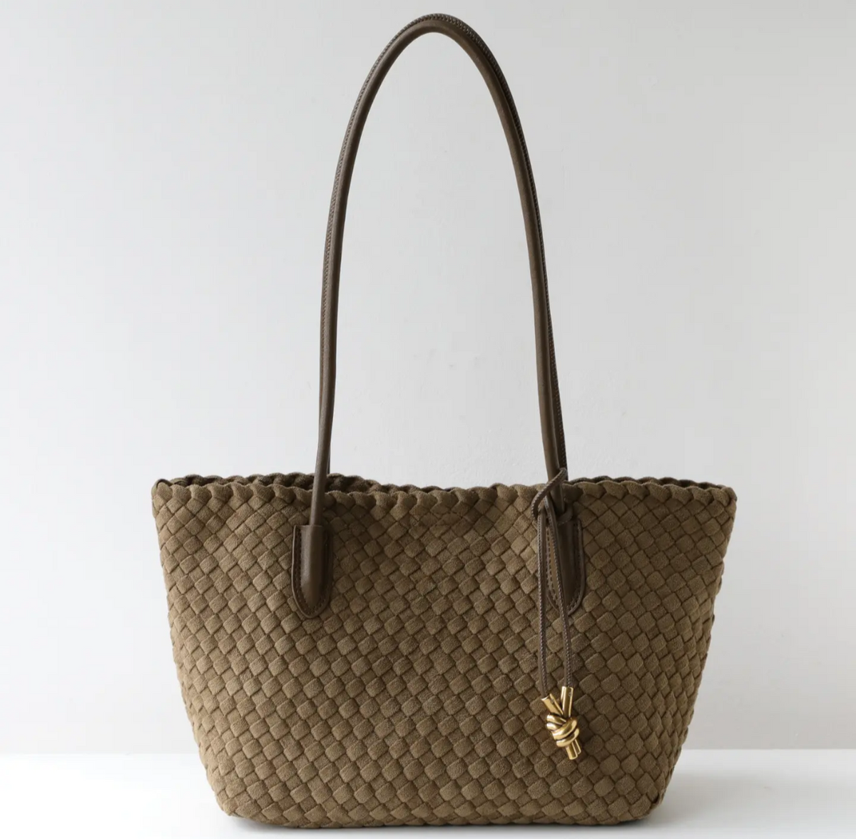 The Mia Genuine Suede Tote bag
