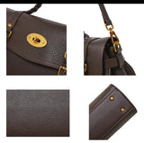The Rosie Top-Grain Leather Handbag - Crossbody Shoulder Bag